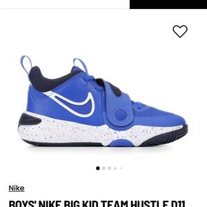 Nike Blue Team Hustle D11 Kids Sneakers